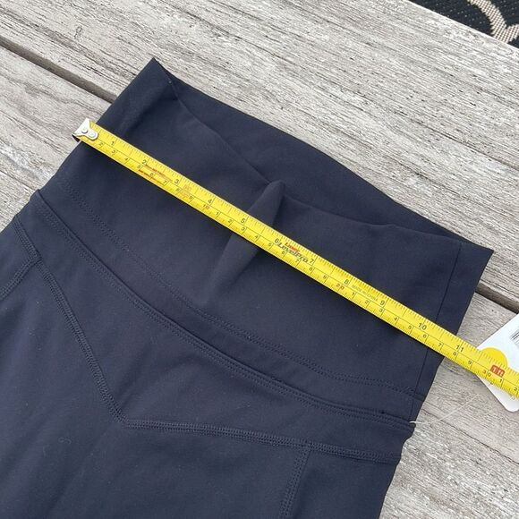 FP MOVEMENT BY FREE PEOPLE CLASS ACT HIGH WAISTED CROPPED LEGGINGS BLACK XS‎ NWT - Picture 5 of 6